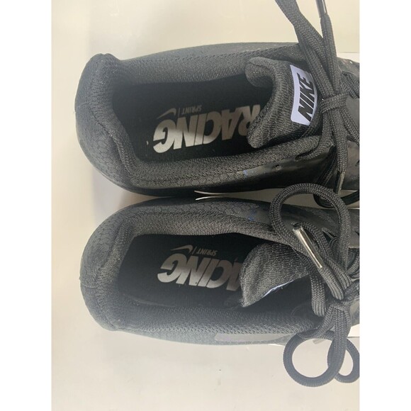 Nike Mens Zoom Rival S 9 907564-003 Black Running Cleats Shoes Sneakers Size 9 - Picture 8 of 10